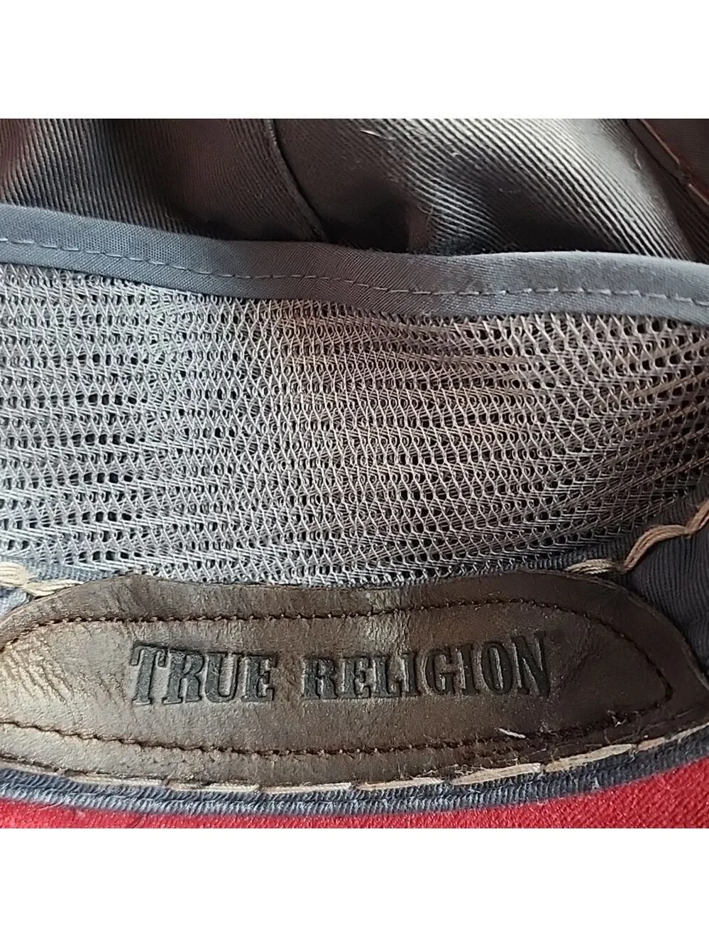 Vintage True Religion Y2K Adjustable Strapback Cap